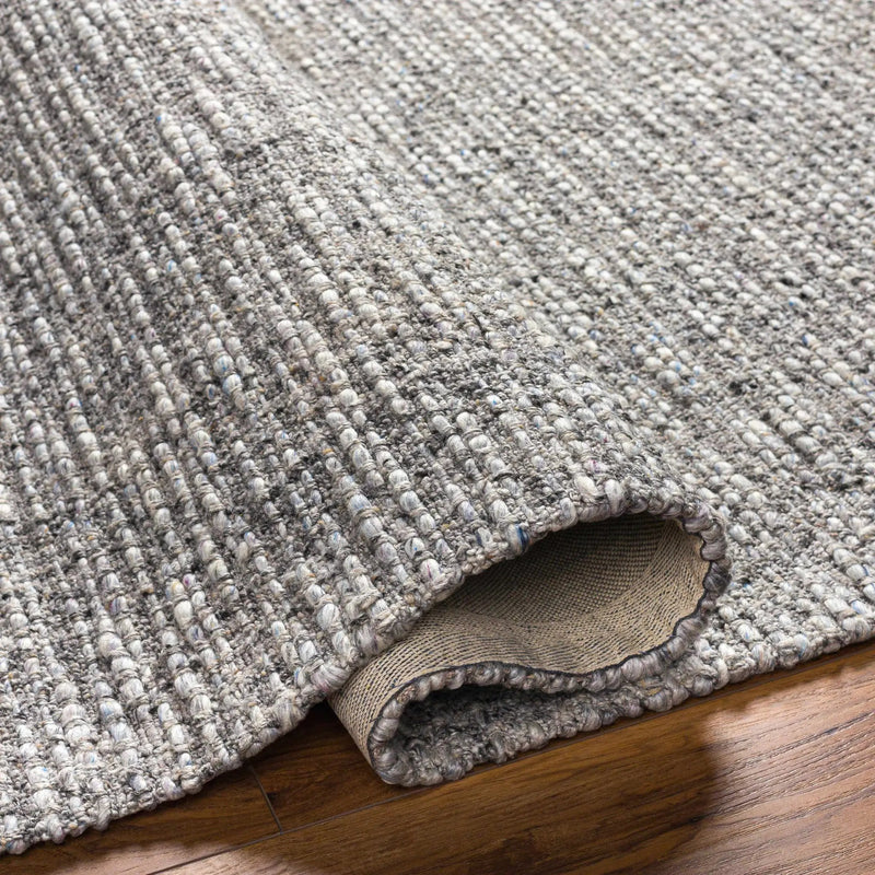 Amiel Gray Hand Woven Area Rug - Clearance by Boutique Rugs