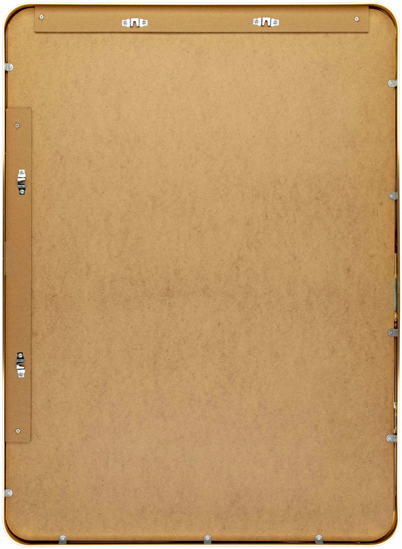 Sustinente Gold Carved Mirror by Boutique Rugs