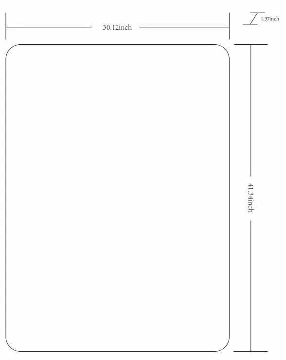Sustinente Silver Gray Carved Mirror by Boutique Rugs