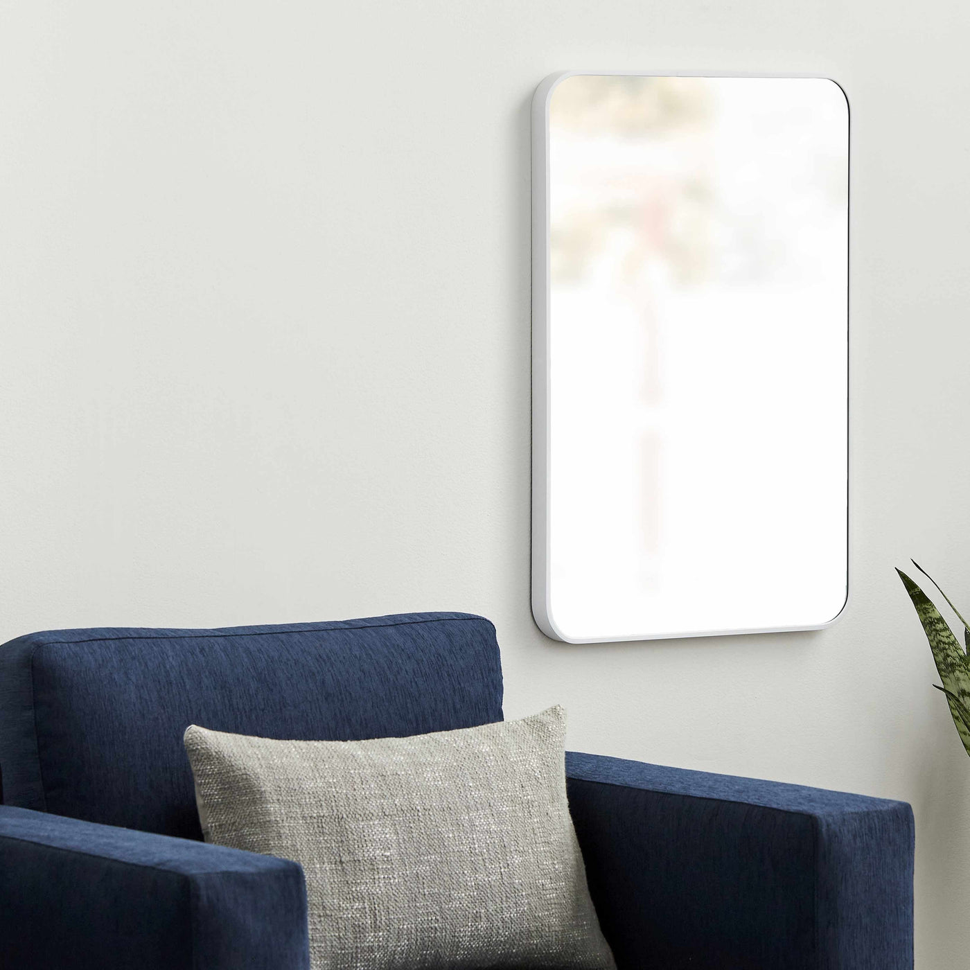 Sustinente White Carved Mirror - Clearance by Boutique Rugs