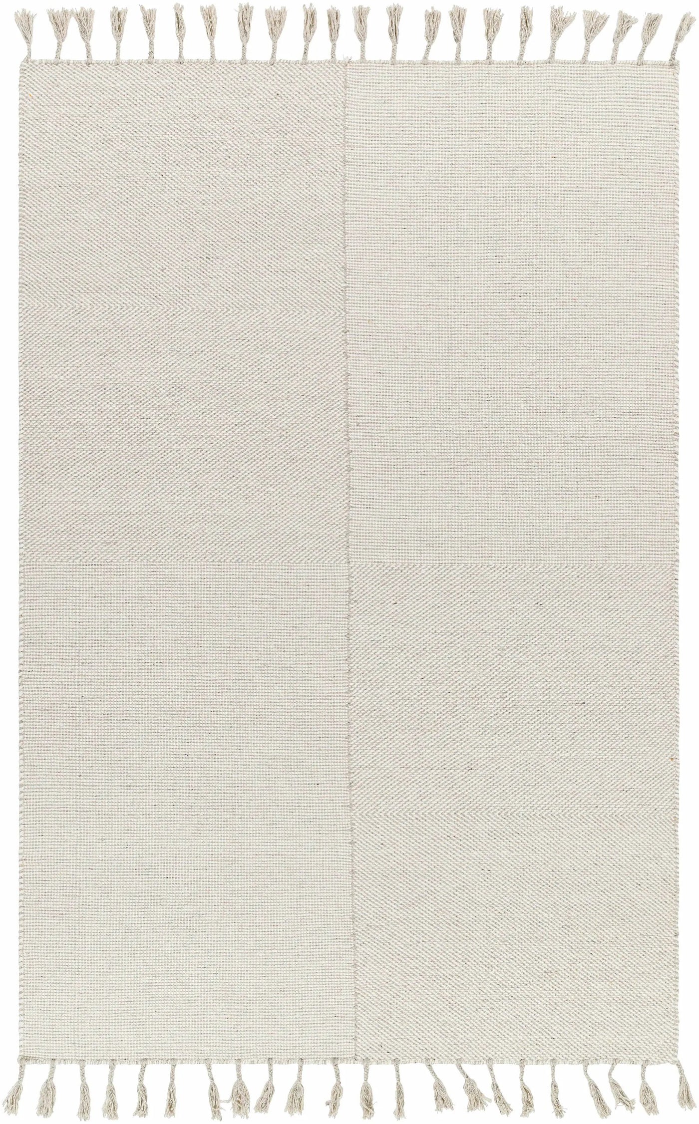 Abhay Cream Wool Area Rug - Clearance by Boutique Rugs
