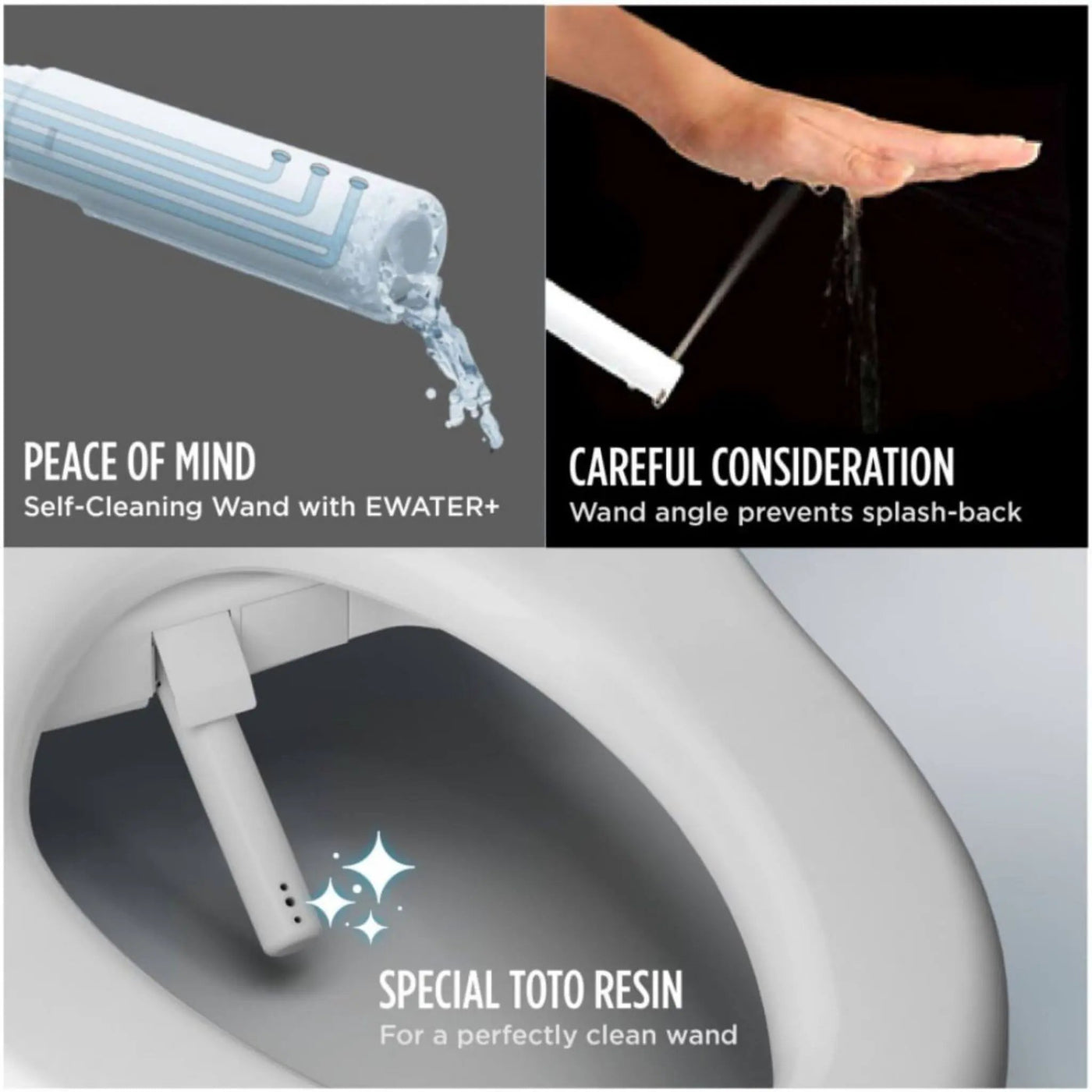 [SW4726] TOTO S7 Washlet Elongated Bidet Toilet Seat With EWater & Manual Classic/Contemporary Lid (SAK54821) by SAKSBY WHOLESALE