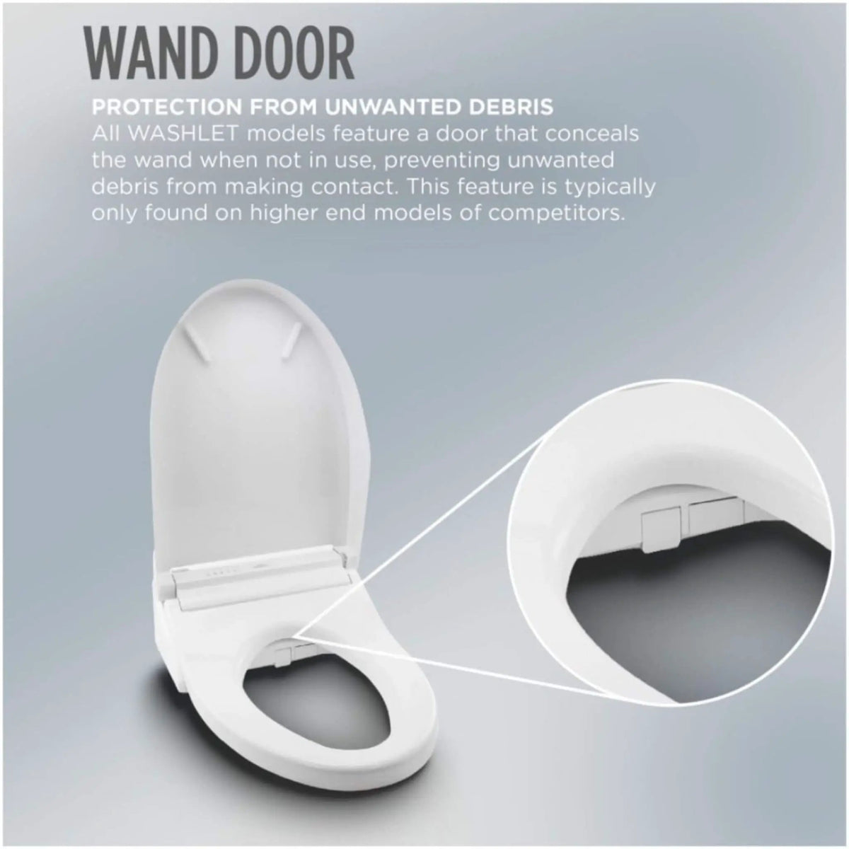 [SW4734AT40#01] TOTO S7A Washlet Elongated Bidet Toilet Seat With EWater And Classic Contemporary Lid (SAK29827) by SAKSBY WHOLESALE