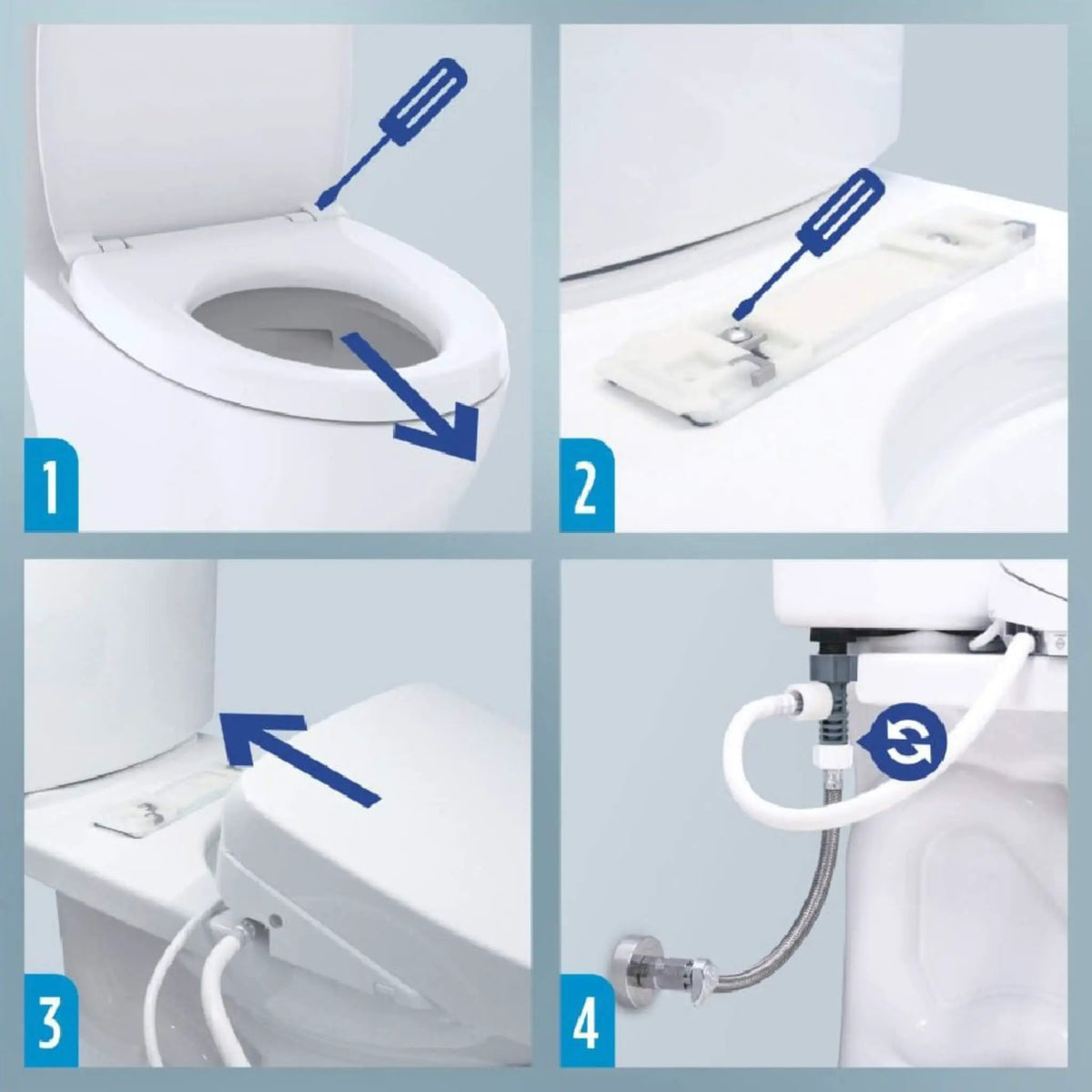 [SW4736AT40#01] TOTO S7A Washlet Elongated Bidet Toilet Seat With EWater And Auto Open/Close Contemporary Lid (SAK54823) by SAKSBY WHOLESALE