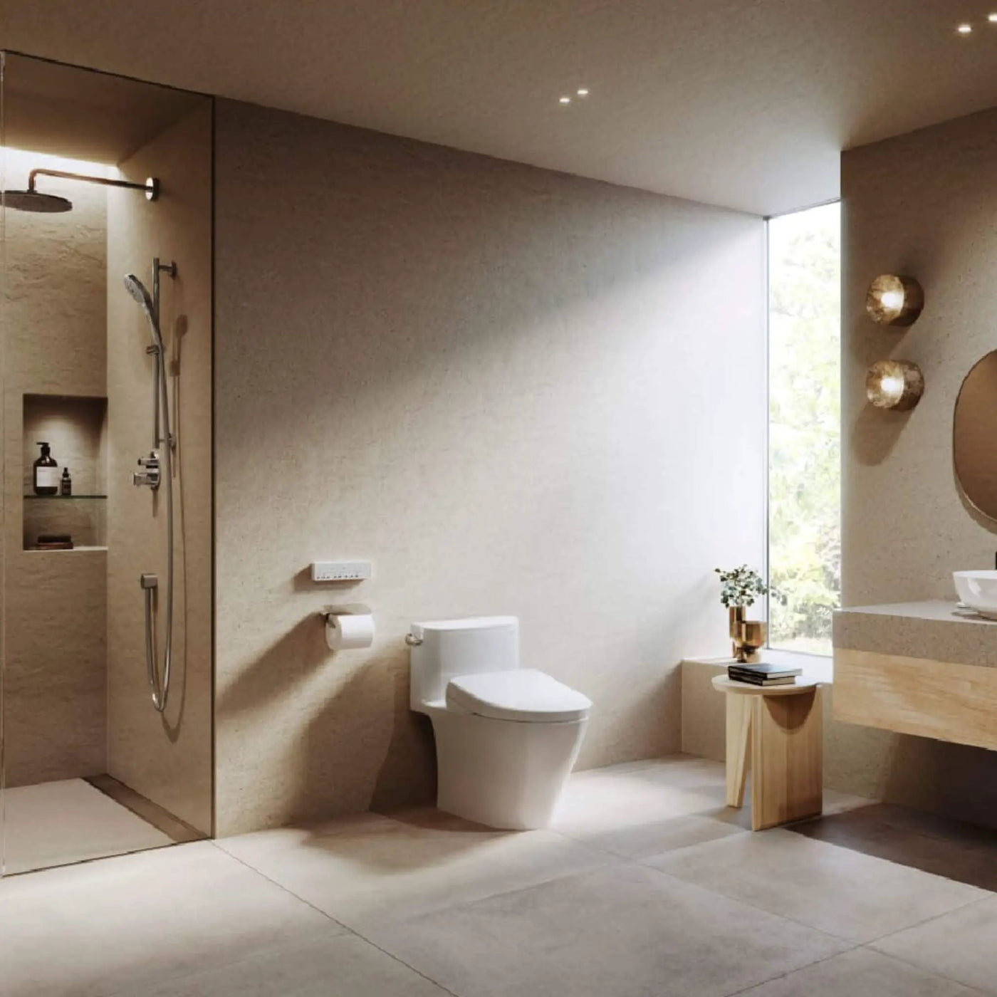 [SW4736AT40#01] TOTO S7A Washlet Elongated Bidet Toilet Seat With EWater And Auto Open/Close Contemporary Lid (SAK54823) by SAKSBY WHOLESALE