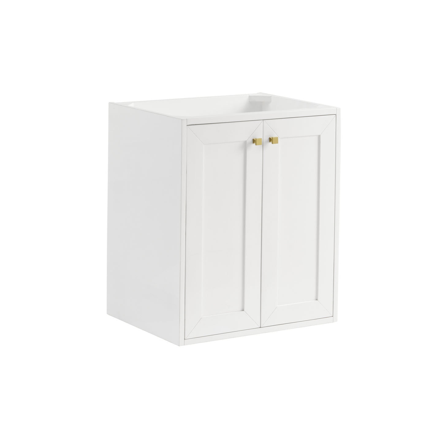 James Martin Chianti 24" Single Bathroom Vanity, Glossy White by James Martin