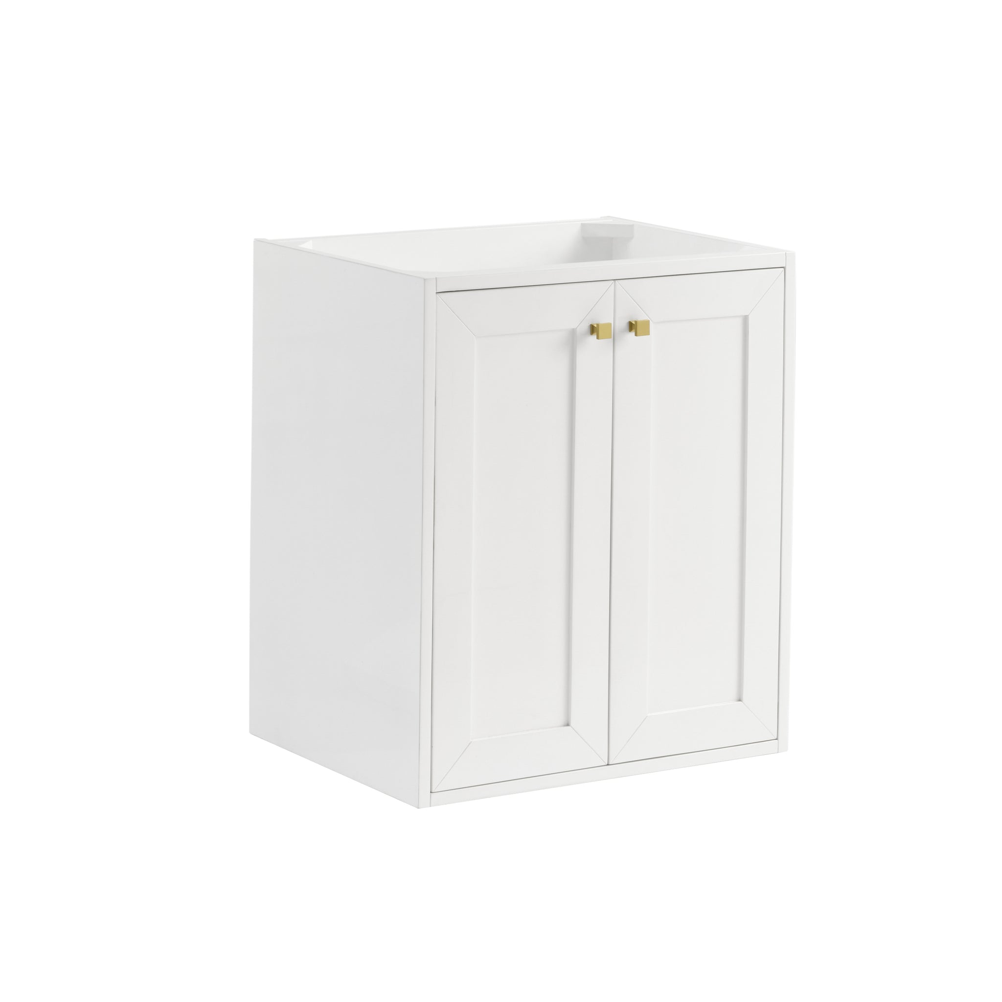 James Martin Chianti 24" Single Bathroom Vanity, Glossy White by James Martin
