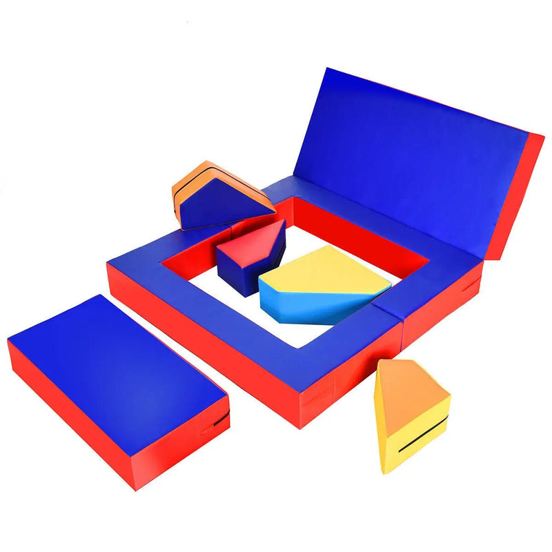 4-in-1 Crawl Climb Foam Shapes Toddler Kids Playset by DirectDeals