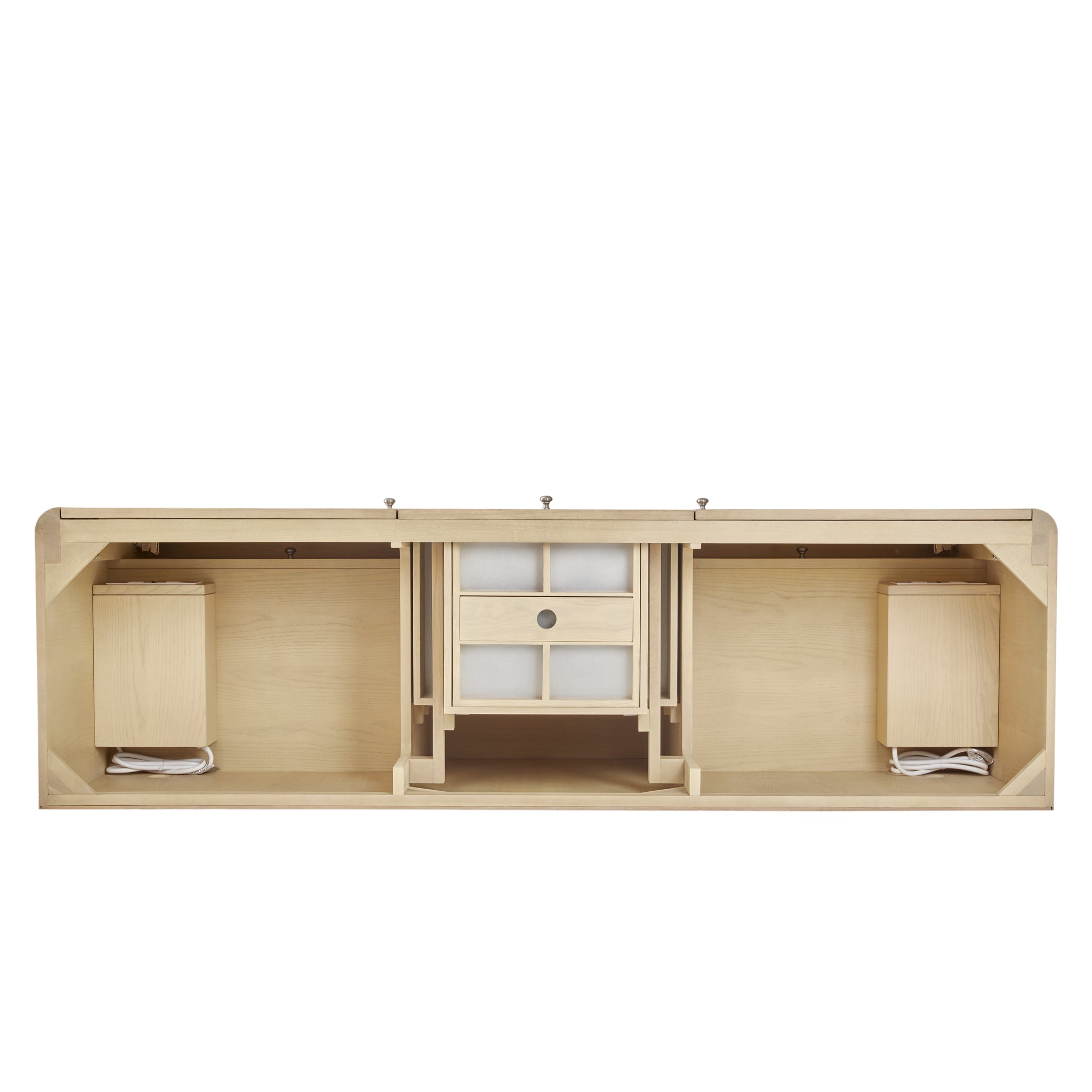 James Martin Gracyn 72" Double Bathroom Vanity, Coastal Driftwood by James Martin