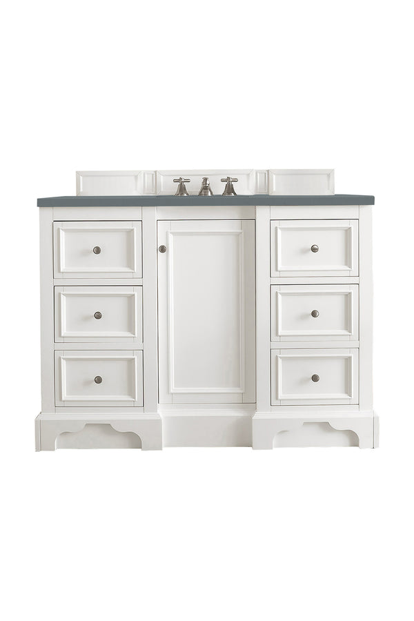 James Martin De Soto 48" Single Bathroom Vanity, Bright White