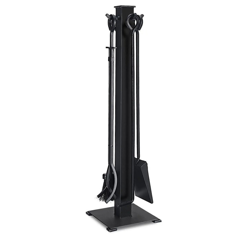5 Pieces Fireplace Iron Fire Place Tool Set by DirectDeals