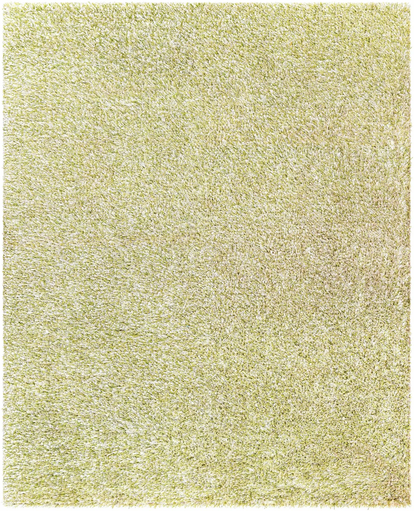 Marao Solid Grass Green Plush Rug - Clearance by Boutique Rugs