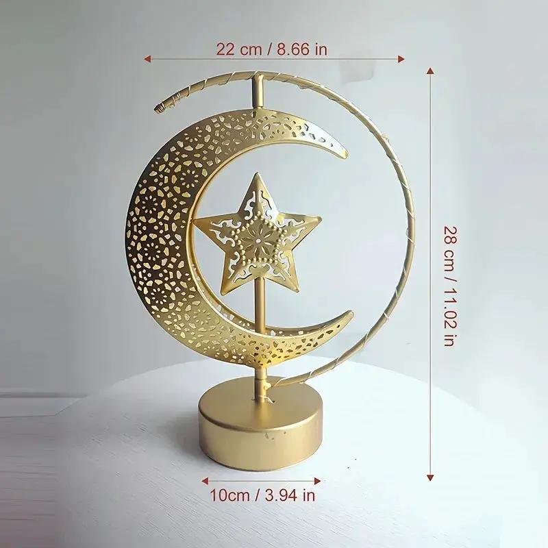 Table Lamp - 360° Wrought Iron by House Of Avana