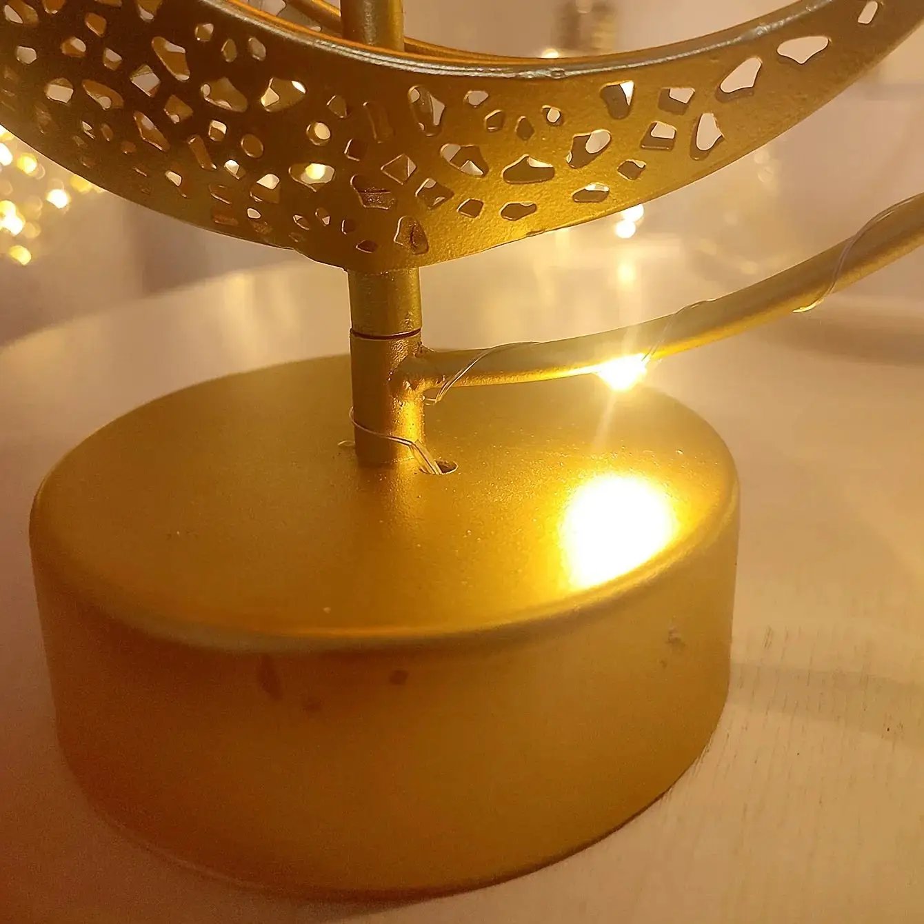 Table Lamp - 360° Wrought Iron by House Of Avana