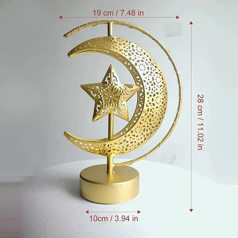 Table Lamp - 360° Wrought Iron by House Of Avana