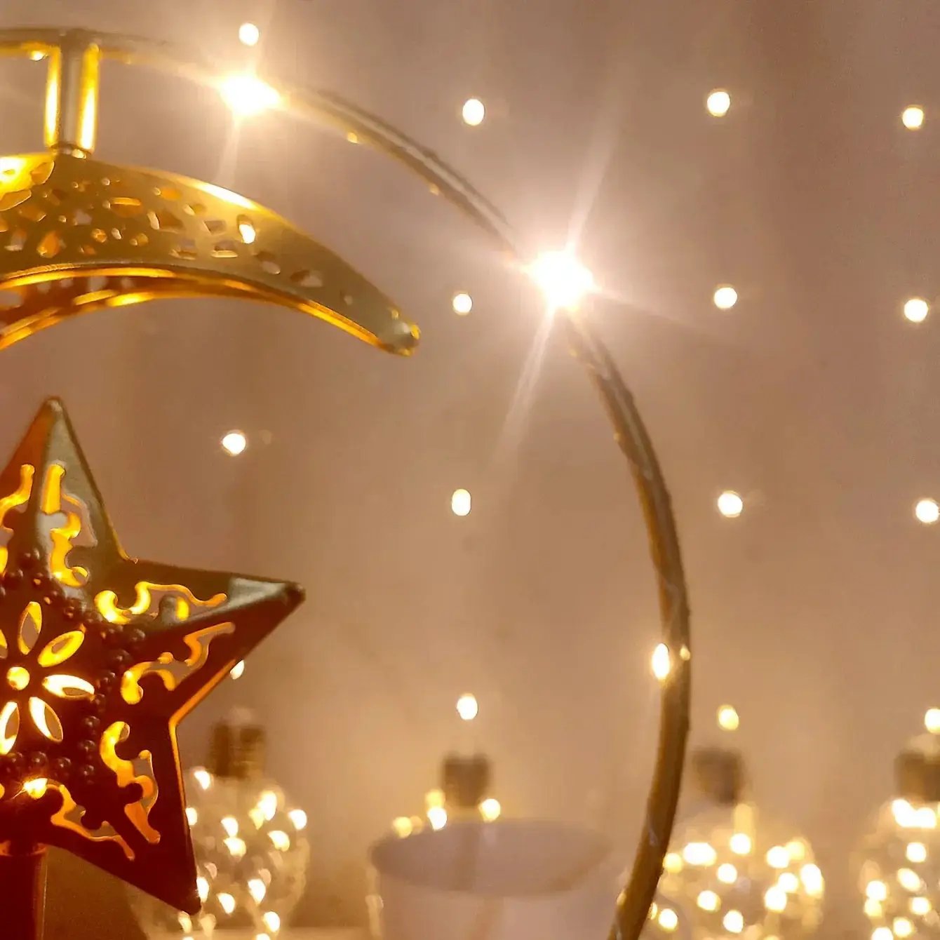 Table Lamp - 360° Wrought Iron by House Of Avana
