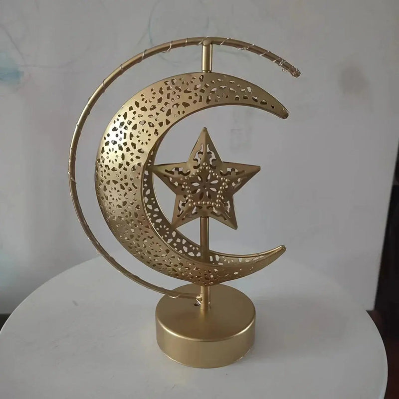 Table Lamp - 360° Wrought Iron by House Of Avana