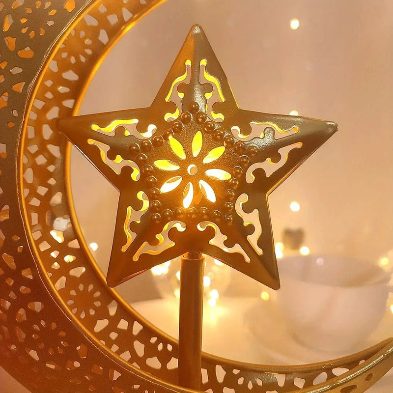 Table Lamp - 360° Wrought Iron by House Of Avana