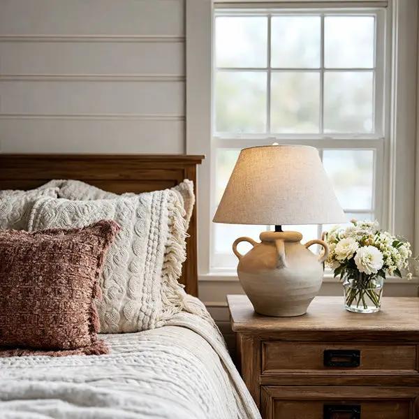 Artisan Inspired Round Table Lamp by Decor Steals