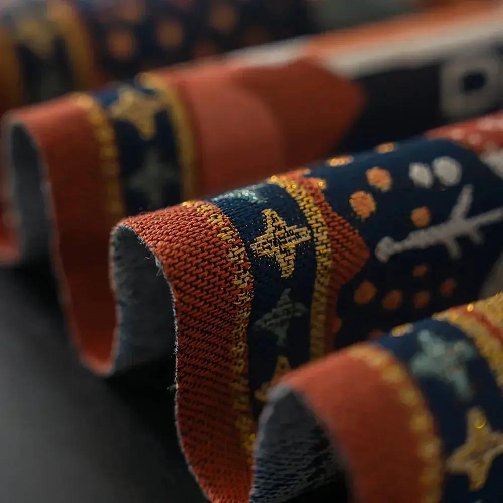 Table Runner - Decorative Polyester Star Moon by House Of Avana