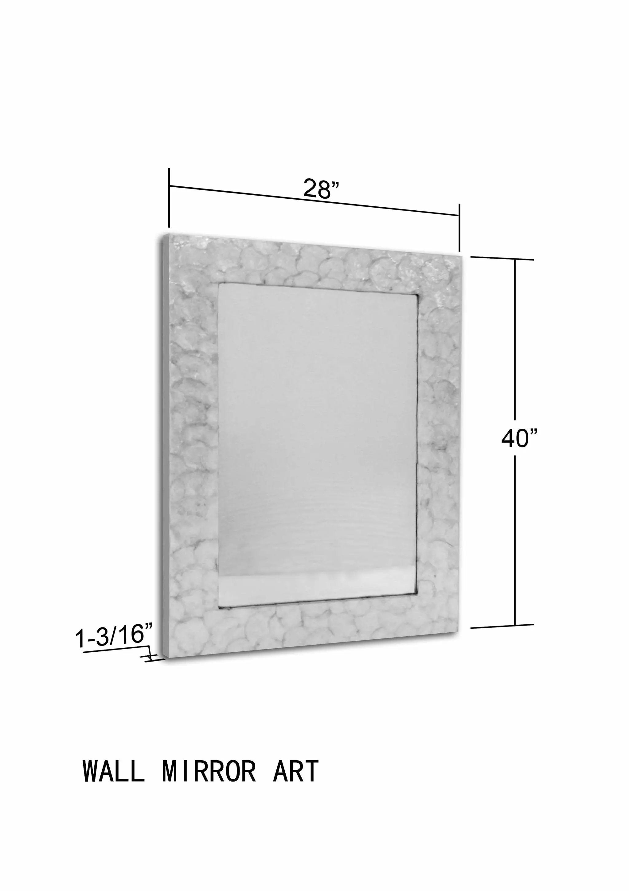 Tabuk Mirror by Boutique Rugs
