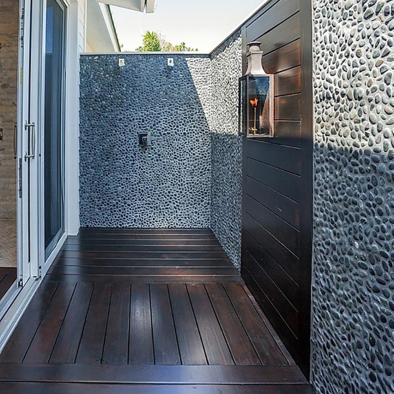 Tahiti Natural Pebble Mosaics 12x12 Pebble Natural 12x12 Mosaics — 2