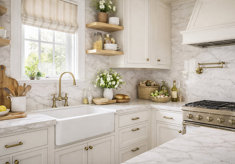 Tahiti Quartzite Polished Slab Random room scene