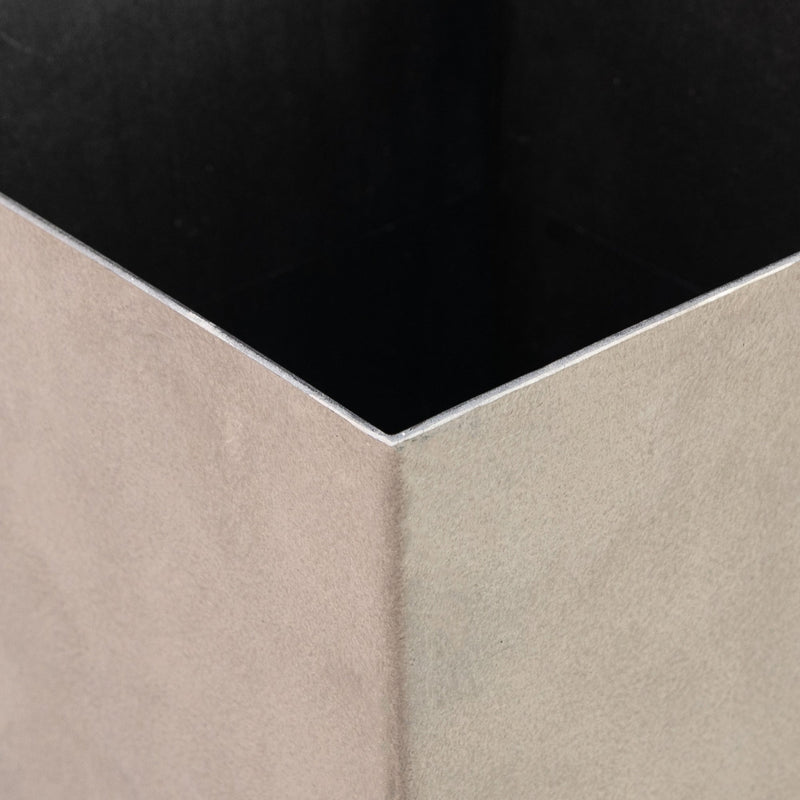Tall Planters Set of 3 with Drainage Hole - Gray, photo 8 of 9