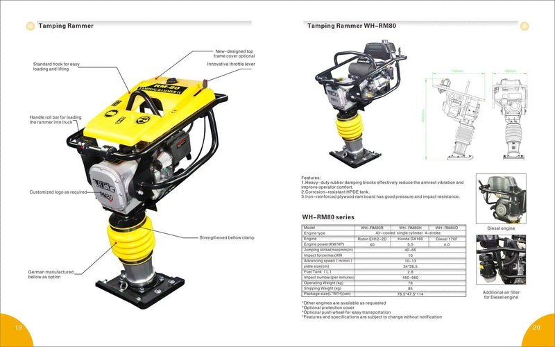 Greatbear Tamping Rammer by Chery Industrial