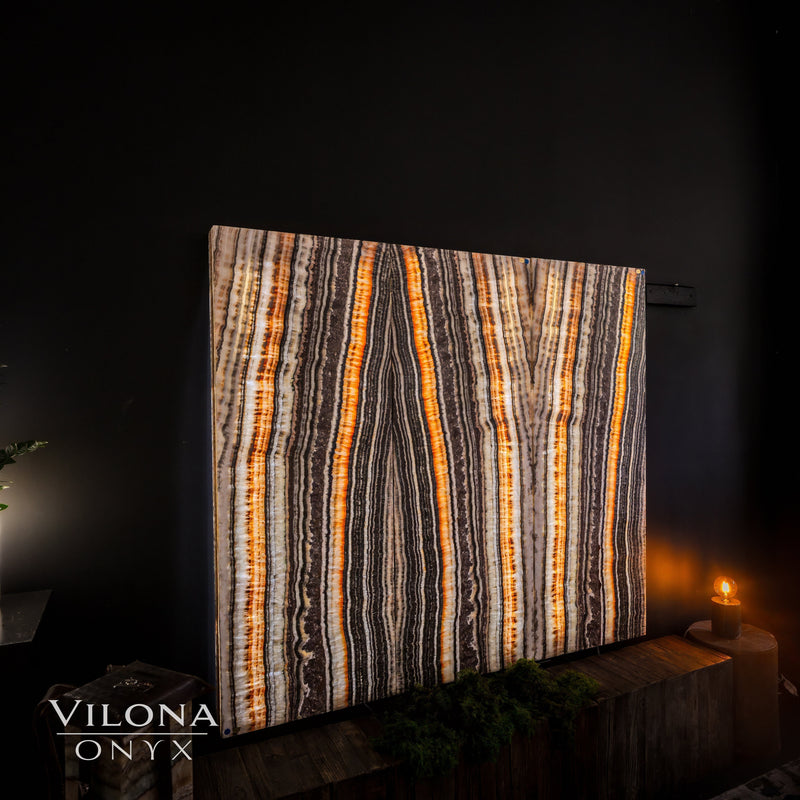 Tangerine Onyx Wall Panels (Set #1), photo 11 of 15