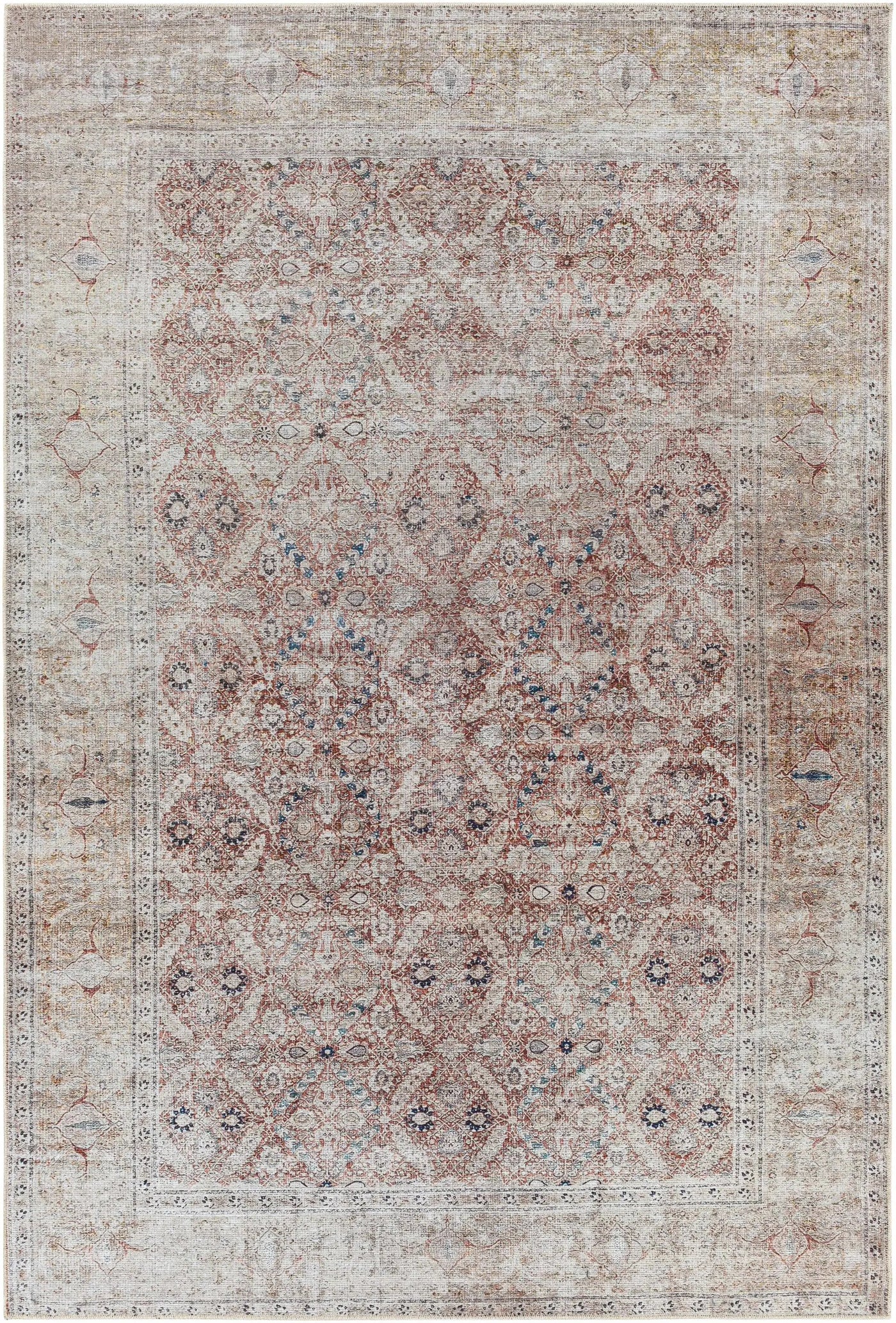 Tapia Washable Area Rug - Clearance by Boutique Rugs