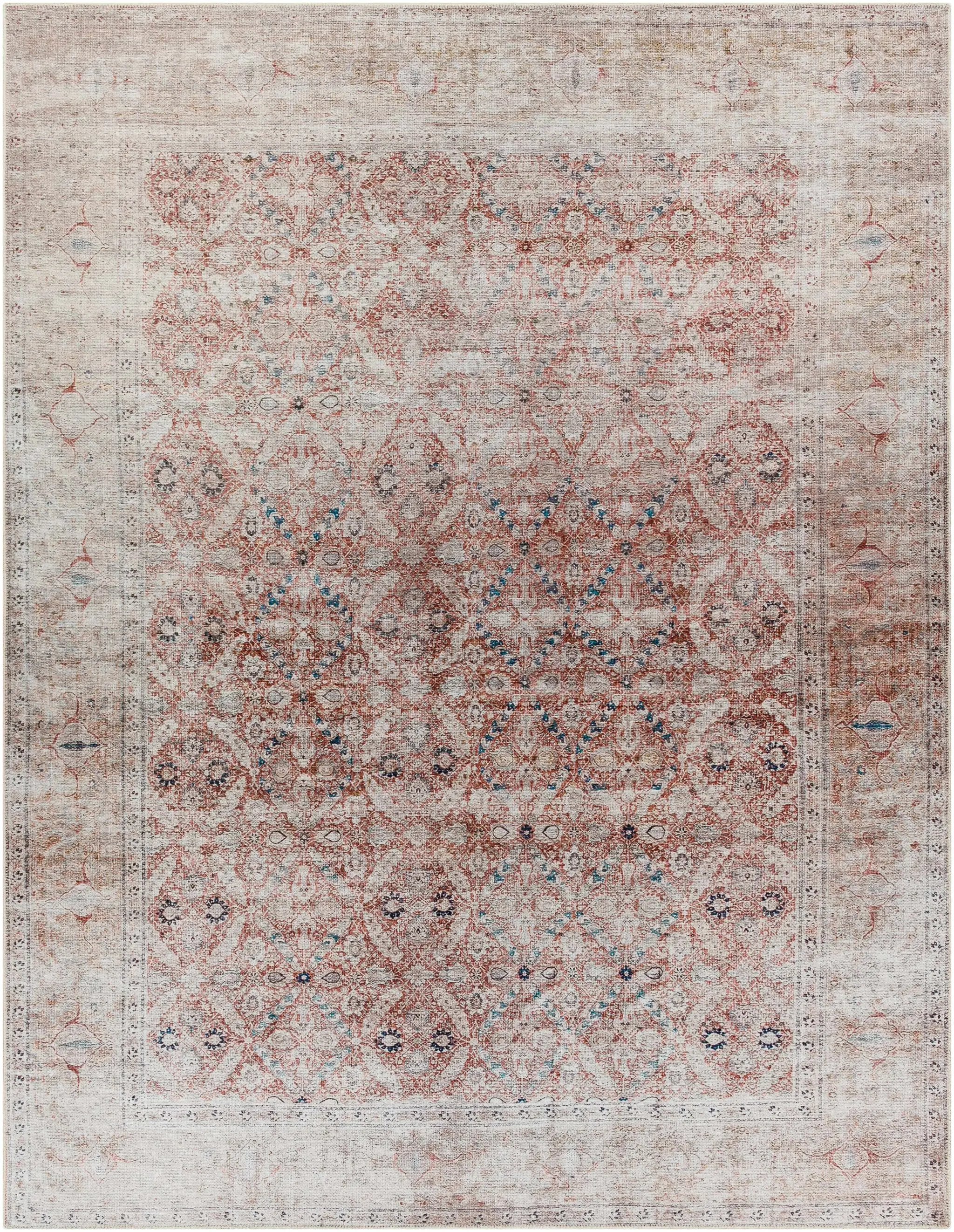 Tapia Washable Area Rug - Clearance by Boutique Rugs