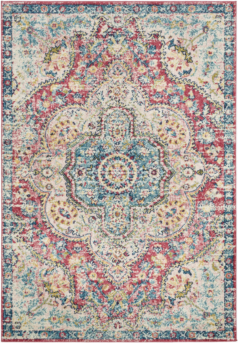 Simsbury Red Area Rug by Boutique Rugs