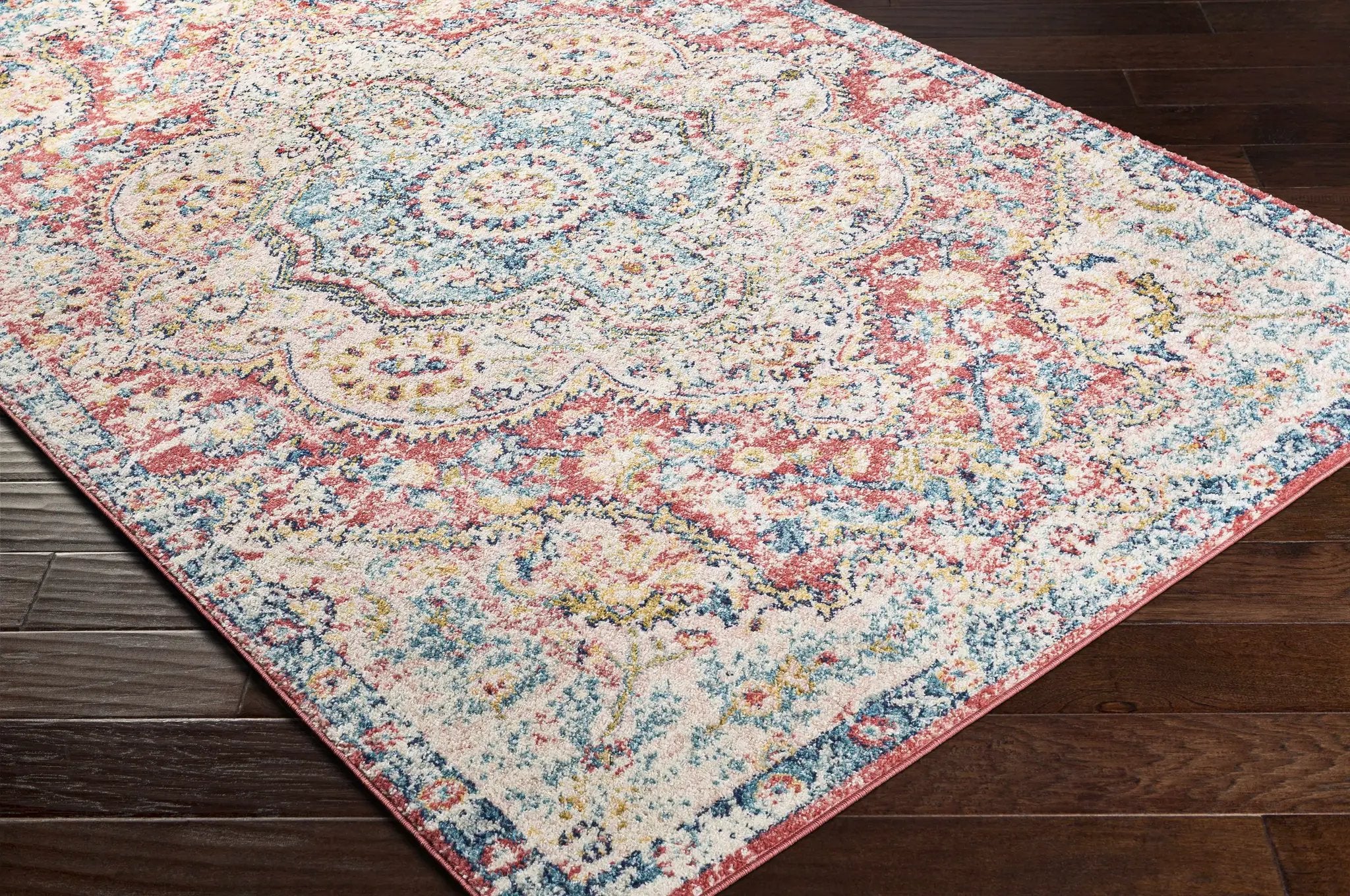 Simsbury Red Area Rug by Boutique Rugs