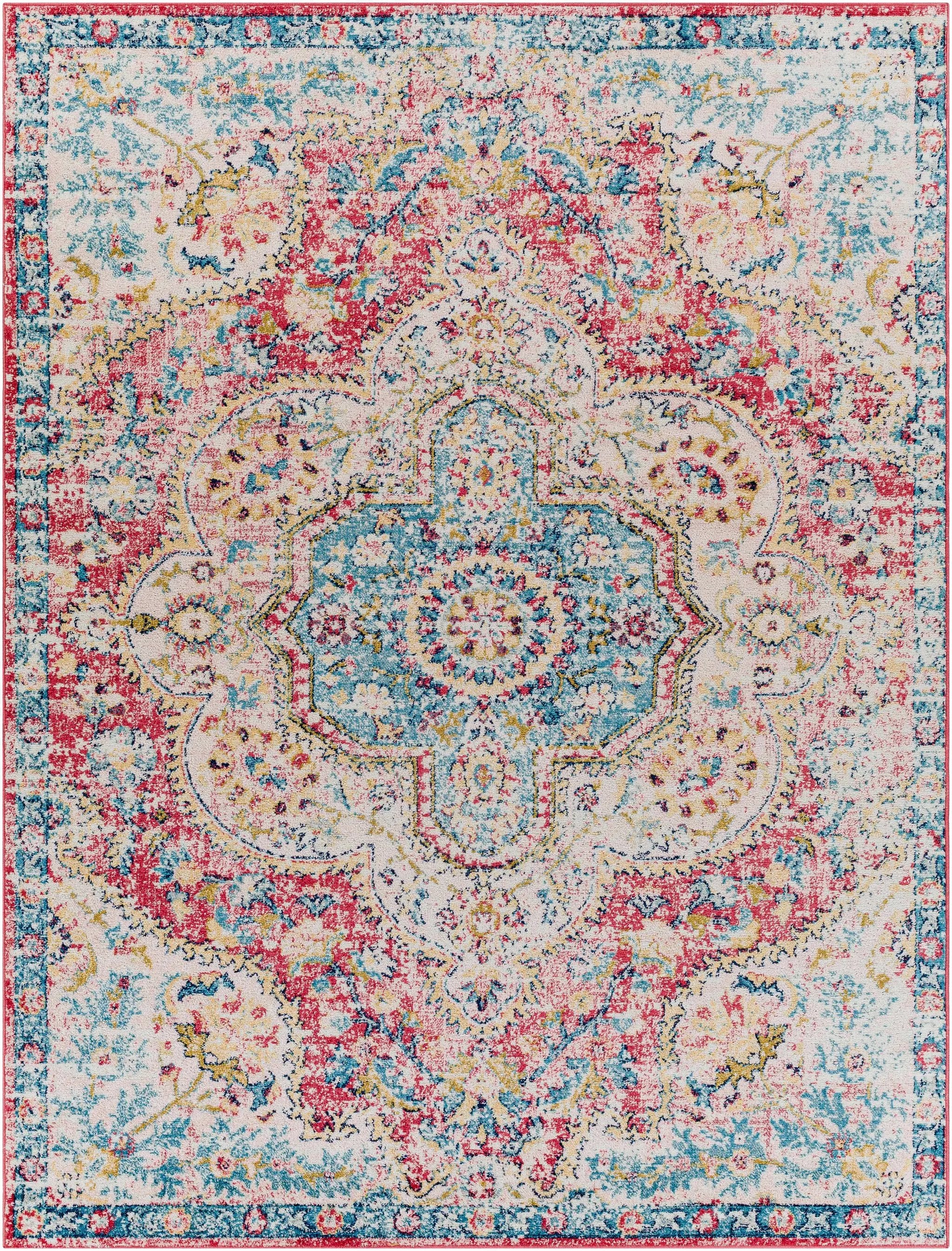 Simsbury Red Area Rug by Boutique Rugs