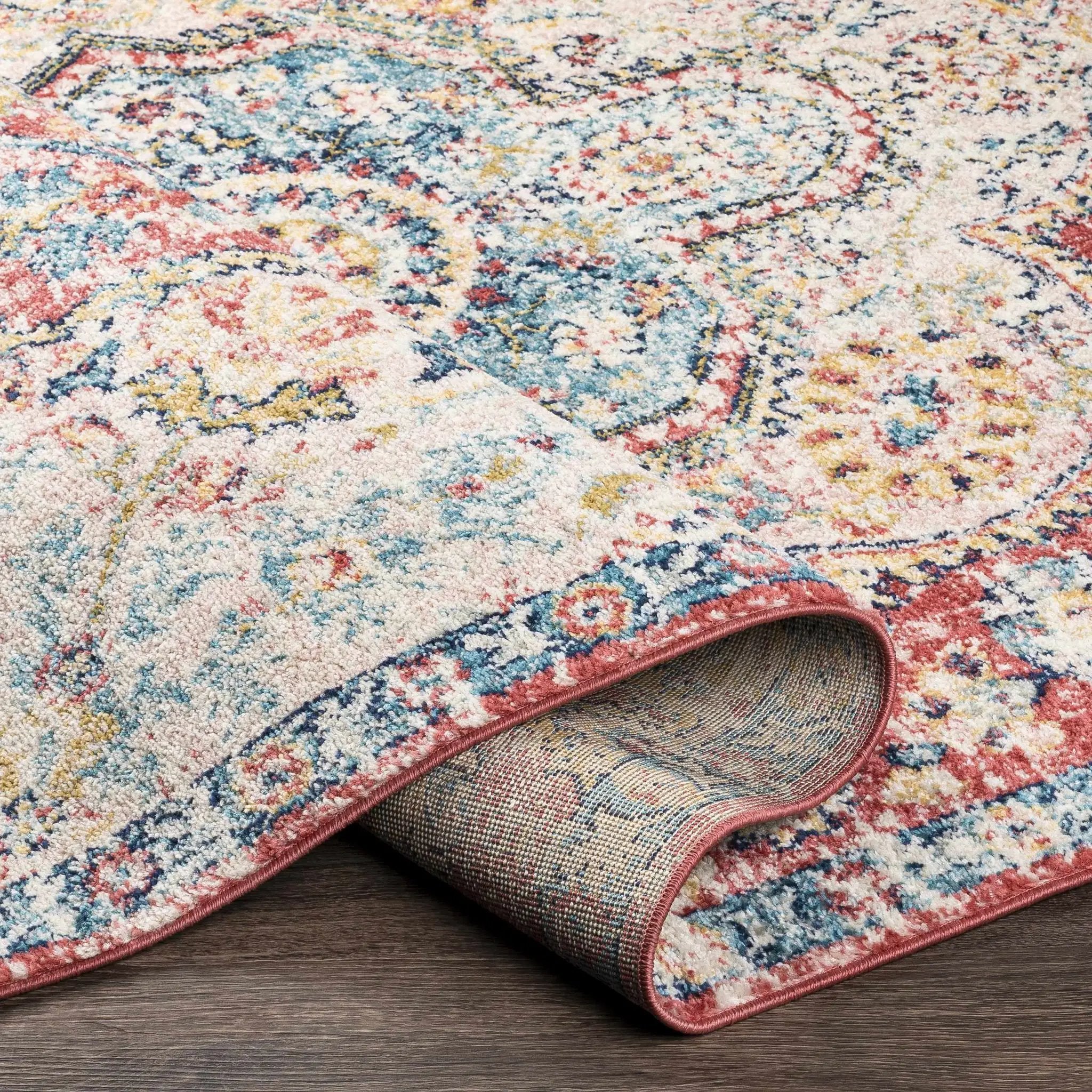 Simsbury Red Area Rug by Boutique Rugs