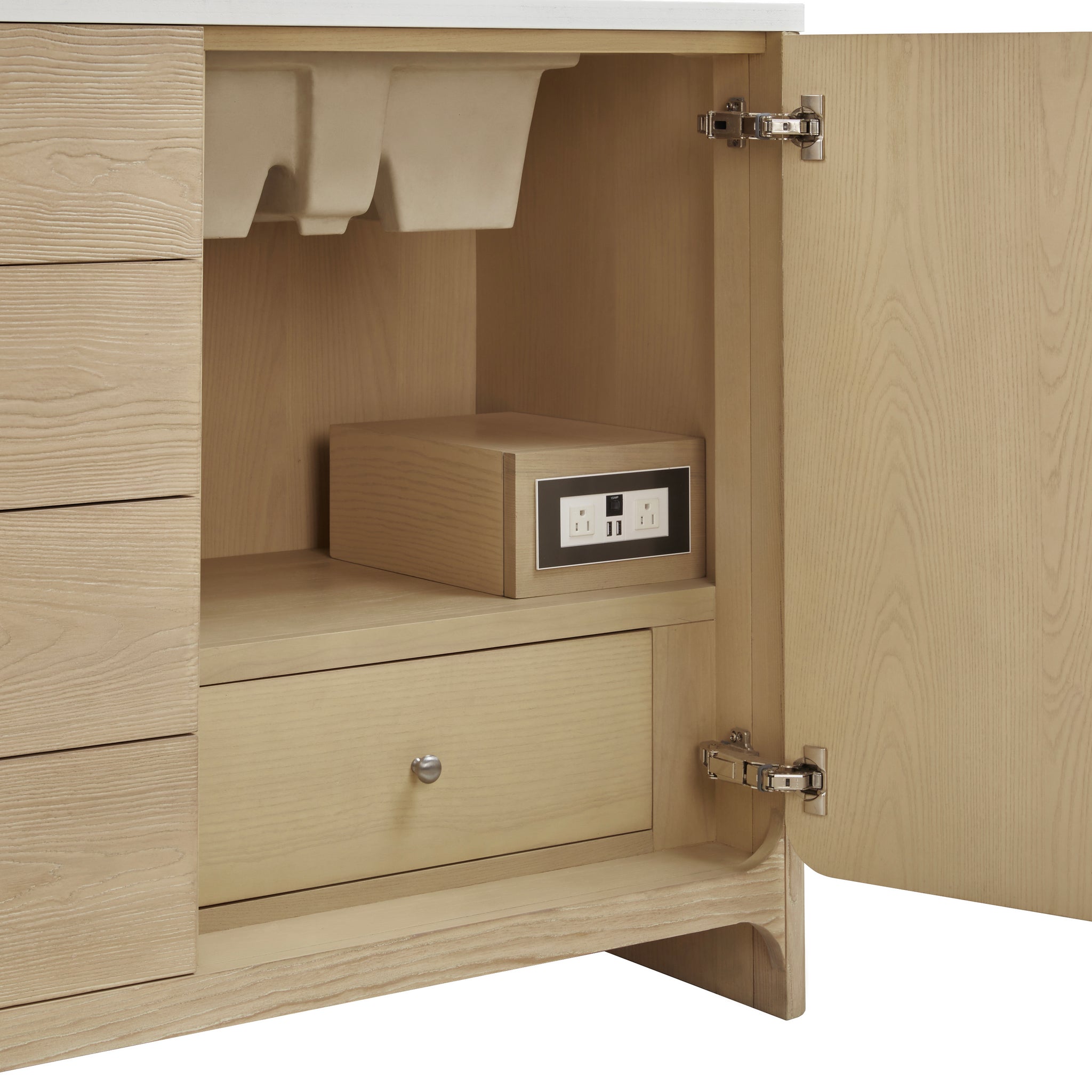 James Martin Gracyn 72" Double Bathroom Vanity, Coastal Driftwood by James Martin