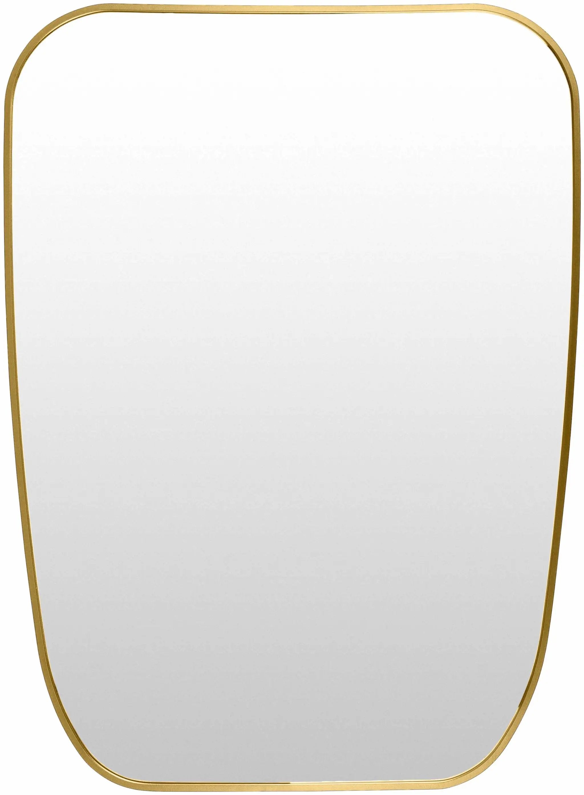 Texcaltic Gold Carved Mirror by Boutique Rugs