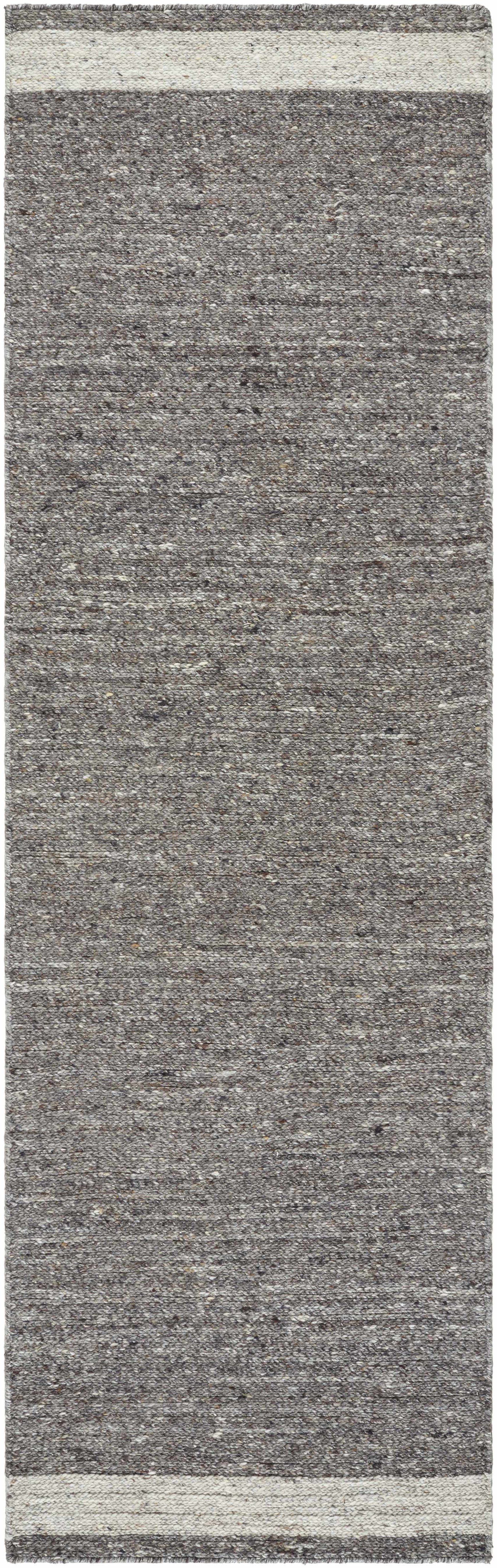 Tiran Gray Wool Area Rug by Boutique Rugs