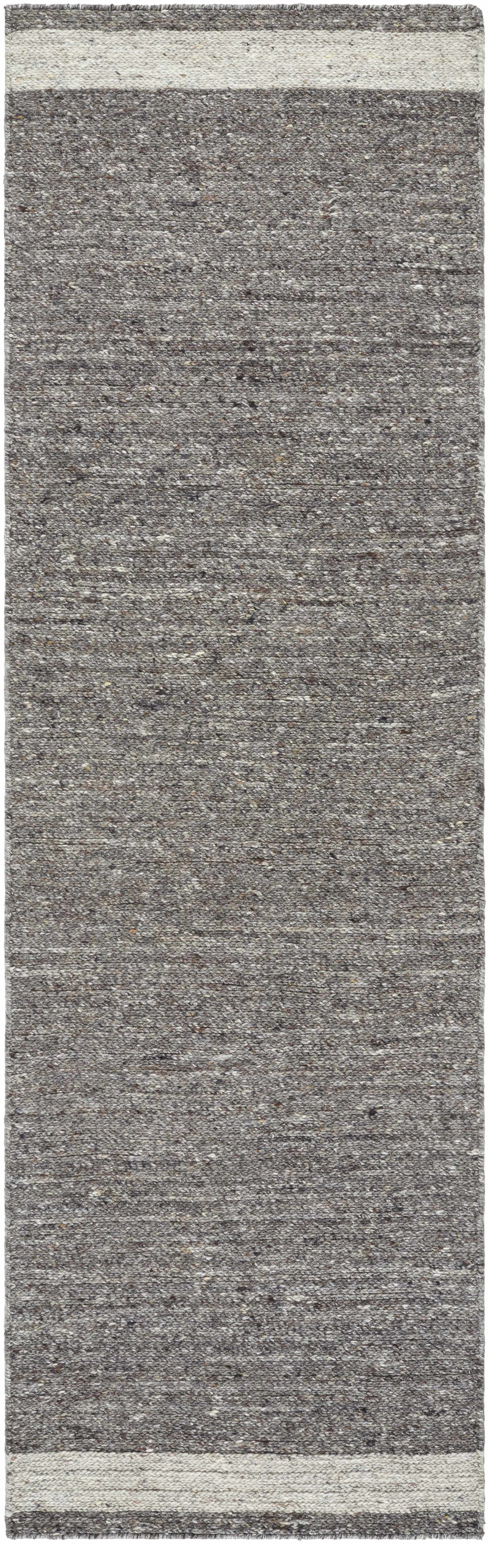 Tiran Gray Wool Area Rug by Boutique Rugs