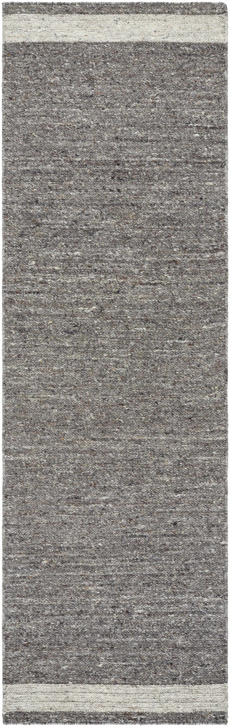 Tiran Gray Wool Area Rug by Boutique Rugs