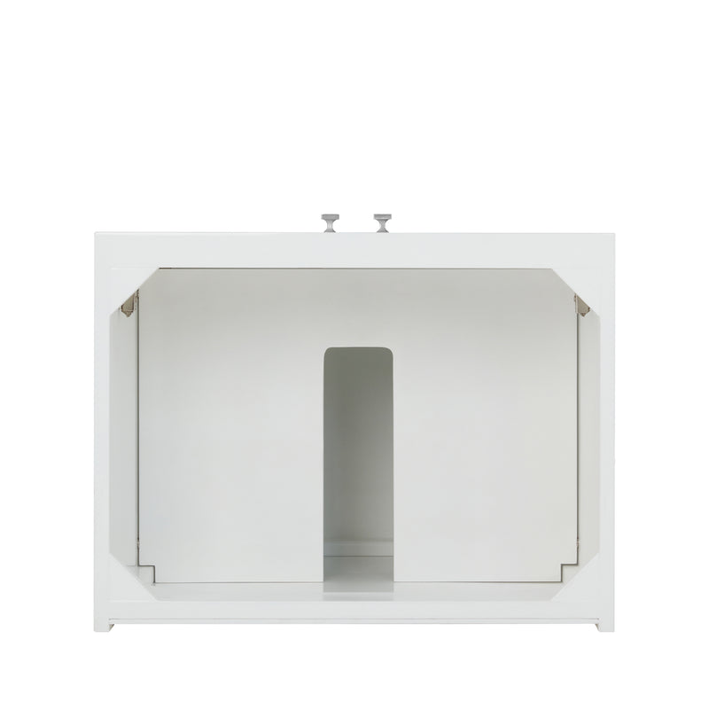 James Martin Chianti 24" Floating Single Bathroom Vanity, Glossy White, view 6