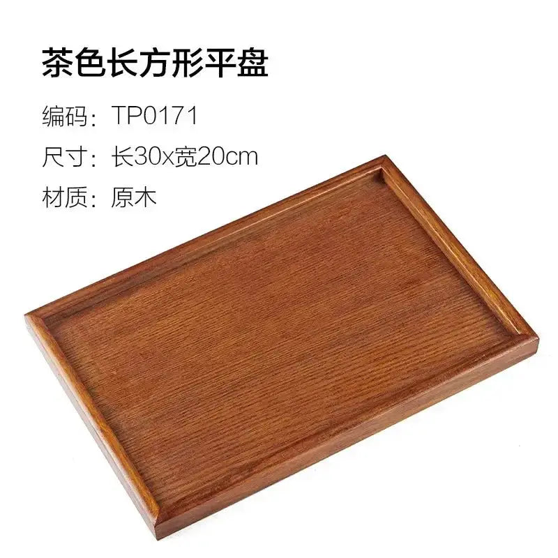 Tea Tray - Portable Wood Small by House Of Avana
