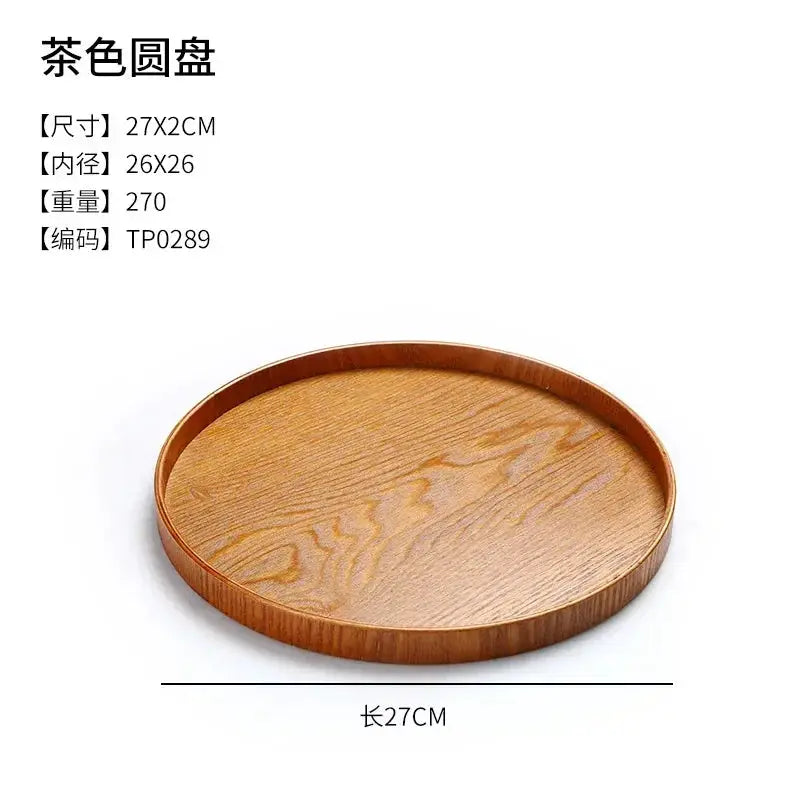Tea Tray - Portable Wood Small by House Of Avana
