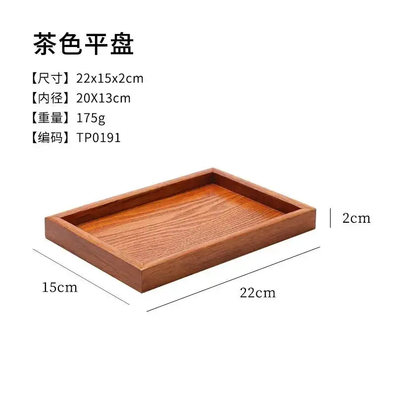 Tea Tray - Portable Wood Small by House Of Avana