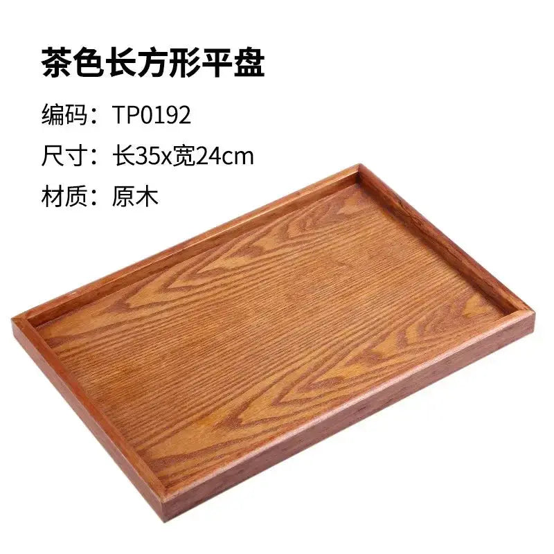 Tea Tray - Portable Wood Small by House Of Avana