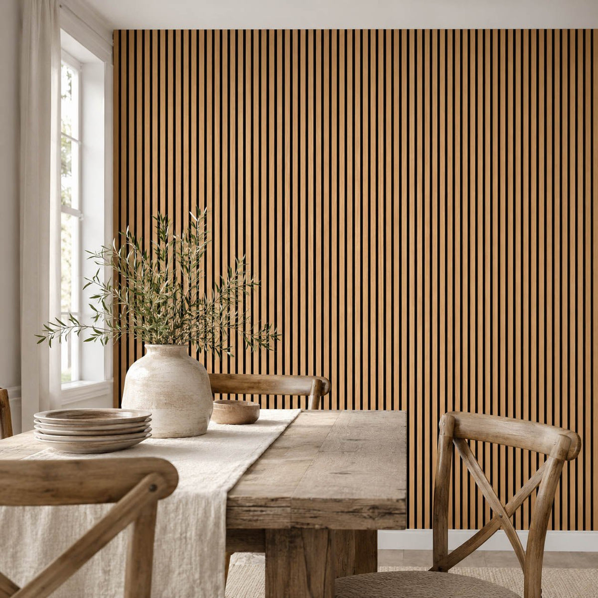 Acoustic Wooden Slat Wall Panel, photo 35 of 42