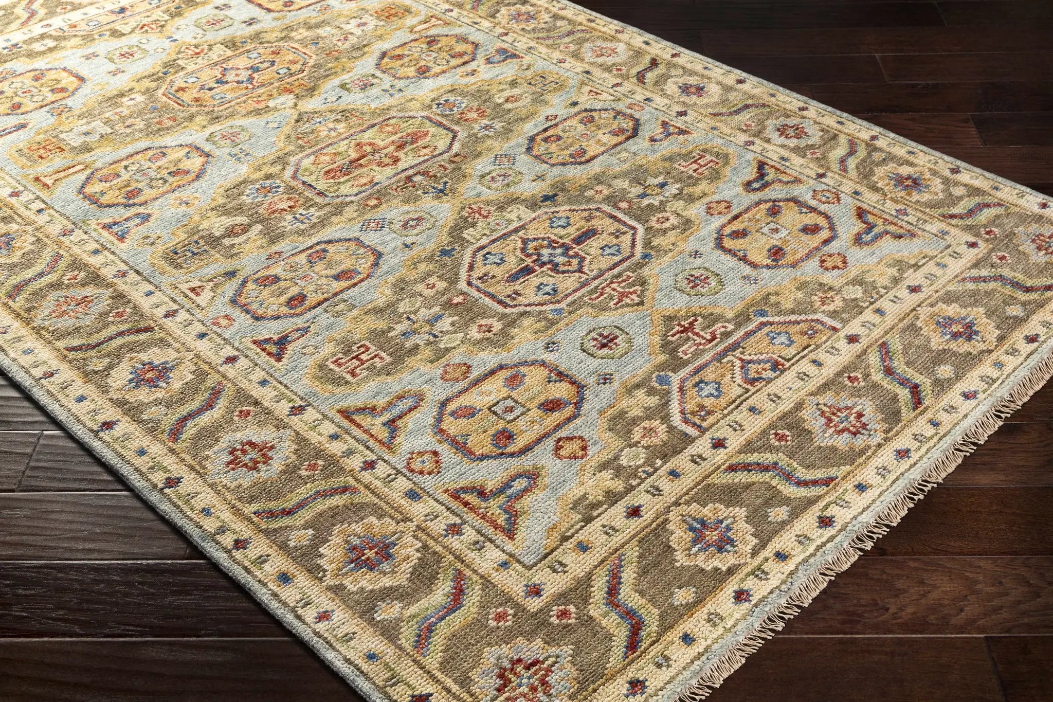 Temvik Handmade Wool Rug - Clearance by Boutique Rugs