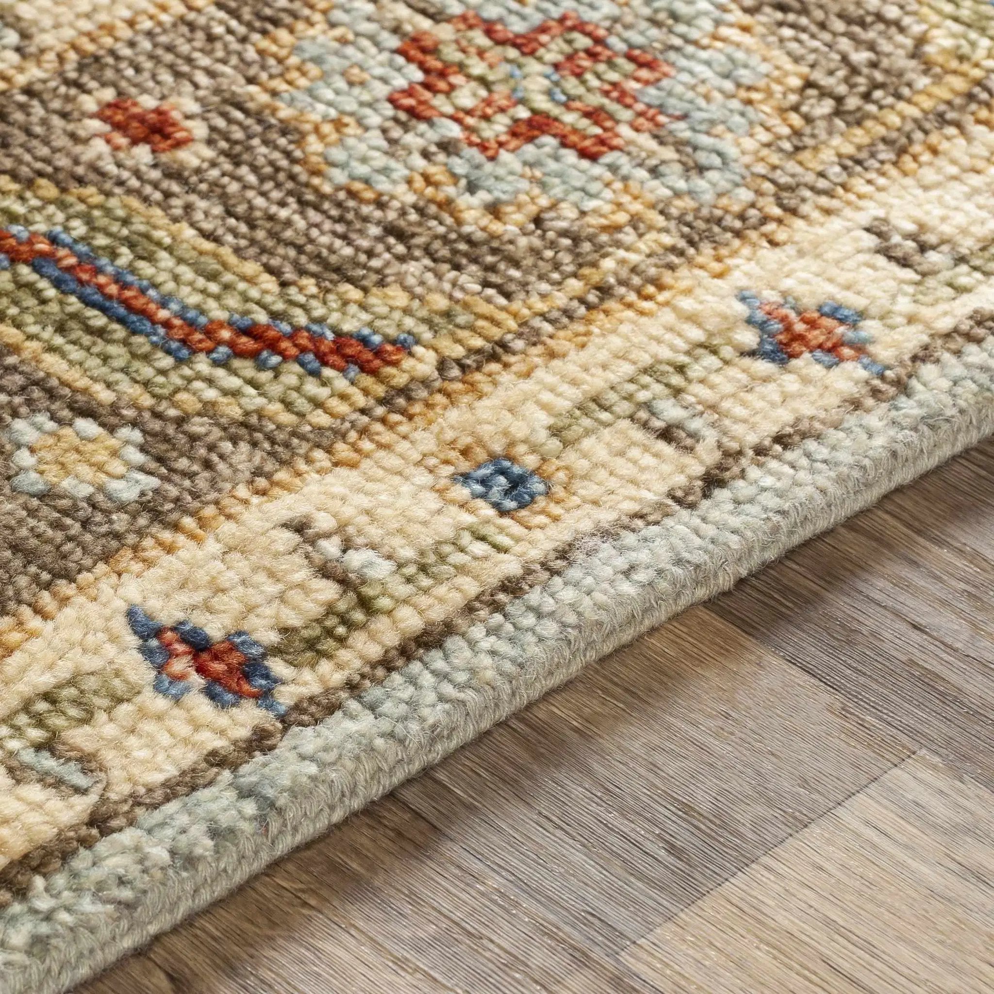 Temvik Handmade Wool Rug - Clearance by Boutique Rugs