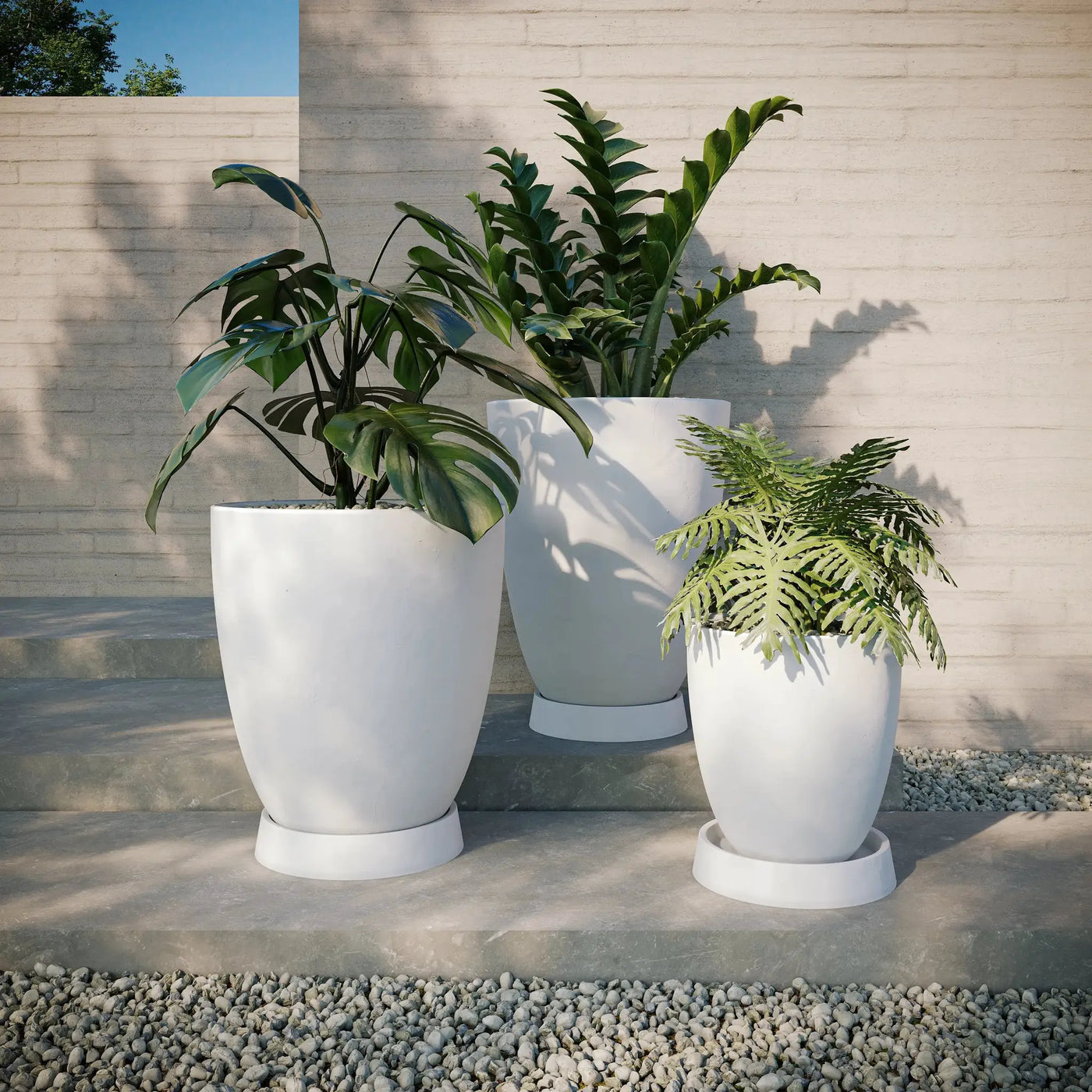 Terra Lightweight Planter Fiber Series by ModaConcrete - Direct source for architectural and precast concrete